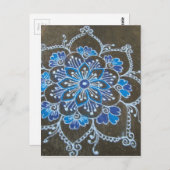 Hindu Art Postkarte (Vorne/Hinten)