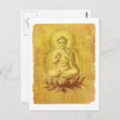 Hindu Buddha Postkarte (Vorne/Hinten)
