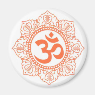 HINDU - BUDDHA-SYMBOLE OM, OHM MAGNET