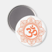 HINDU - BUDDHA SYMBOLS OM,OHM MAGNET (Vorderseite/Rückseite)