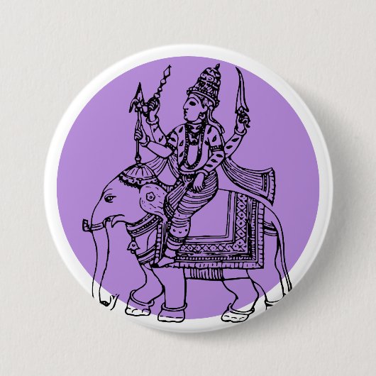 Hindu Button (Vorderseite)