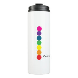 Hindu Chakra Meditation – Minimalist design Thermosbecher