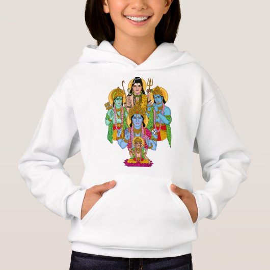 Hindu Deities Sweatshirt (Vorderseite)