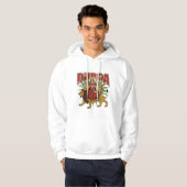 Hindu Durga Hoodie (Vorne ganz)