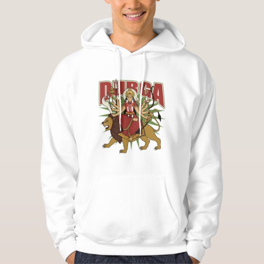 Hindu Durga Hoodie (Vorderseite)