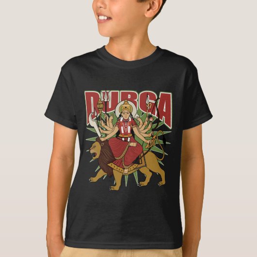 Hindu Durga T-Shirt (Vorderseite)