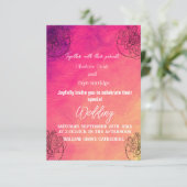 Hindu-Ehekarte Einladung (Stehend Vorderseite)