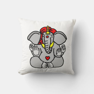 Hindu Elephant Gott Lord Ganesh Pillow Kissen