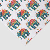 Hindu Festival Deco Seidenpapier (Ausschnitt)