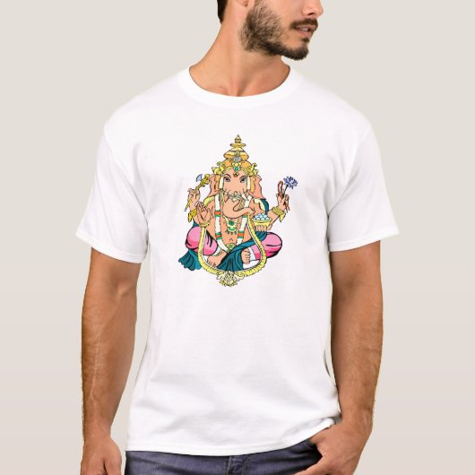 HINDU: GANESH (GANESHA) CHATURTHI T-Shirt (Vorderseite)