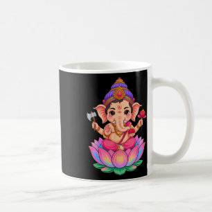 Hindu Ganesha Puja Elefantengott Indien Meditation Kaffeetasse