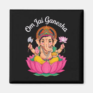 Hindu Ganesha Puja Elefantengott Indien Meditation Magnet