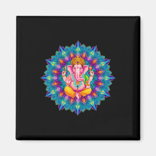Hindu Ganesha Puja Elefantengott Indien Meditation Magnet