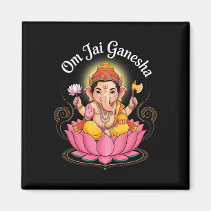 Hindu Ganesha Puja Elefantengott Indien Meditation Magnet