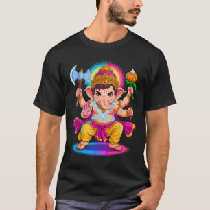 Hindu Ganesha Puja Elefantengott Indien Meditation T-Shirt