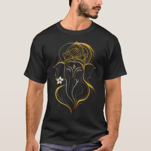 Hindu Ganesha Puja Elefantengott Indien Meditation T-Shirt