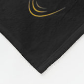 Hindu Ganesha Puja Elephant Gott Indien Meditation Fleecedecke (Ecke)