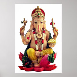 Hindu God Ganesh Poster