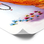 HIndu God Ganesha Poster (Ecke)