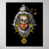 Hindu God Hanuman Poster (Vorne)