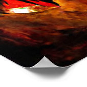 Hindu God Lord Ganesh Digitale Kunst herunterladen Poster (Ecke)