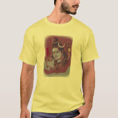 Hindu God Mahadev Shiva Segen T - Shirt Design (Vorderseite)