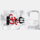 Hindu God Shiva Om Namah Shivay mit Trident OM Case-Mate iPhone Hülle (Rückseite (Horizontal))