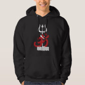Hindu God Shiva Om Namah Shivay mit Trident OM Hoodie (Vorderseite)