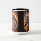 Hindu God with Horse - Tasse (Zentrum)