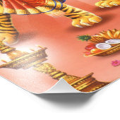 Hindu Goddess Durga Indische Religion Hinduismus Fotodruck (Ecke)