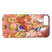 Hindu Goddeß Durga Tiger Case-Mate iPhone Hülle (Rückseite (Horizontal))