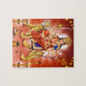 Hindu Goddeß Durga Tiger Puzzle (Horizontal)