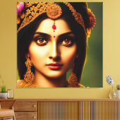 Hindu Goddess Indrani - Venus Leinwanddruck (Insitu (Wohnzimmer))
