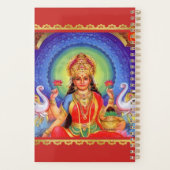 Hindu Goddess Lakshmi Maa Planer (Rückseite)