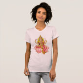 Hindu Goddess lakshmi Wohlstand Geld T-Shirt (Vorne ganz)
