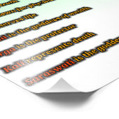 Hindu Gods Fotodruck (Ecke)