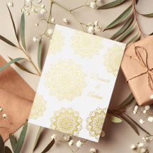 Hindu gold Mandala Hochzeit