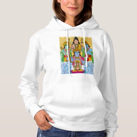 Hindu-Götter Sweatshirt (Vorderseite)