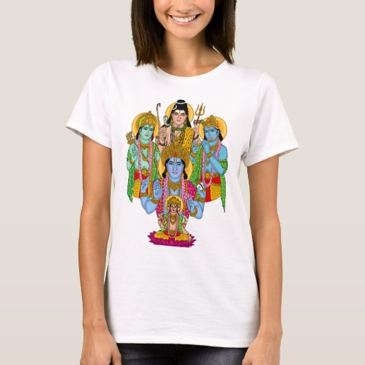 Hindu-Götter T-Shirt (Vorderseite)