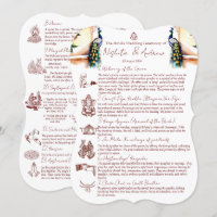 Hindu Heiratsrituale Pfau Jaipur Palast
