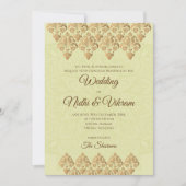 Hindu-Hochzeitkarten & indische Einladungen (Vorderseite)