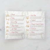 Hindu-Hochzeitsführer & Indisches Hochzeitsprogram Programm (Innenseite)