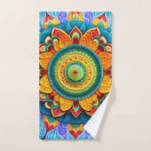 Hindu Holiday Collection Badhandtuch Set (Handtuch)