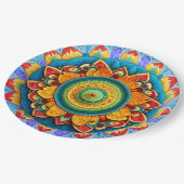 Hindu Holiday Collection Pappteller (Schrägansicht)