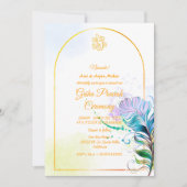 Hindu House Erwärmung Griha Pravesh Einladung (Vorderseite)