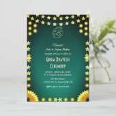 Hindu House Erwärmung Griha Pravesh Einladung (Stehend Vorderseite)