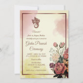 Hindu House Erwärmung Griha Pravesh Einladung (Vorderseite)