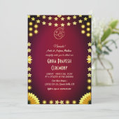 Hindu House Erwärmung Griha Pravesh Einladung (Stehend Vorderseite)