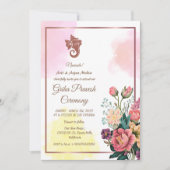 Hindu House Erwärmung Griha Pravesh Einladung (Vorderseite)