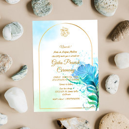 Hindu House Erwärmung Griha Pravesh Einladung